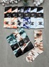 A@DIDAS,Носки женские спортивные,высокая резинка,ассорти,хлопок Арт 57-1