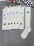 UGG,Гольфы женские теплые,шерсть ламы,рубчик,молочные Арт 3641-41