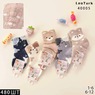 LeoTurk,Ноские для малютков теплые,шерсть ламы , с рисункам Зверята Арт 40005 