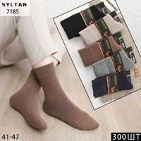SYLTAN,Носки мужские теплые,высокие,вербюжья шерсть,ассорти однотонные Арт 7185