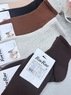 ROE RUE,Носки женские короткие теплые,Кашемир однотонные,ассорти Арт 2778
