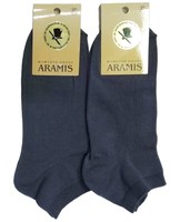 Aramis, Носки мужские короткие темно-серые Арт.К39