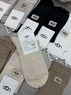 UGG,Носки женские высокие,хлопок ассорти,в рубчик Арт 5-7