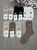 UGG,Носки женские высокие,хлопок ассорти,в рубчик Арт 5-7