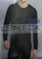 "LENTEX", Армения Термо комплект мужской темно серый Арт.THERMAL DUOS