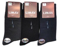 ЛИМАКС (LIMAX) Носки мужские бамбук, антибактериальные, кеттельный шов, ассорти "маленький рисунок на паголенке" Арт.В60005А